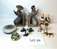 Photo of full lot showing all items from the front