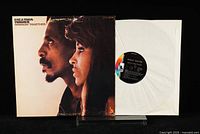 Front cover of the LP showing side profile portrait of Ike & Tina Turner with clear Liberty label vinyl inside white protective sleeve.