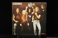 Front cover of the Scorpions Virgin Killer album showing the band members and album title with RCA label logo.