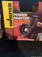 Box showing Wagner Power Painter branding and specifications