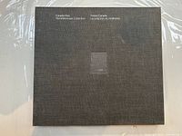 Hardbound presentation book for Canada Post Millennium Stamp Collection from 2000.