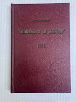Front cover of the hardback book titled 'The History of "Blanshard in Review" 1951'