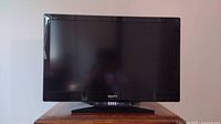 Front view of the 32-inch Sony Bravia television showing screen and bezel.