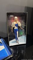 Front view of boxed Versus Versace Barbie doll