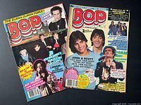 Both BOP magazine issues side by side showing covers and condition