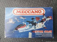 Front of Meccano Hyper Space set box