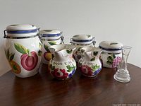 front view of full seven-piece set