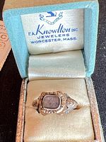 Ring in F.A. Knowlton Inc. presentation box