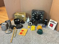 All items grouped together
