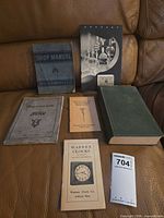 All six publications laid out