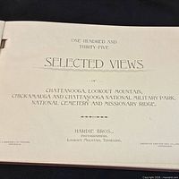 Title page of Selected Views showing publication details