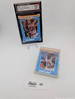All 12 1990 Fleer NBA All Stars basketball trading cards laid out, including the graded Tom Chambers card visible separately.