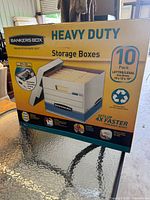 Box packaging front showing product branding, quantity, size, and product features