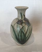 Front view showing iris design and overall form