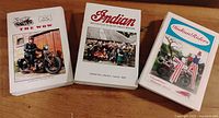 Three stacks of newsletters: The WOW, Indian MCC of Great Britain Issue 81 Autumn 2009, Indian Riders