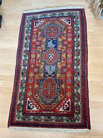 Full view of rug showing overall design and dimensions