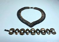 Necklace and bracelet full view