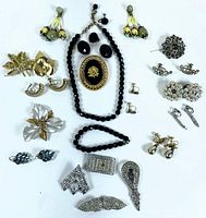 Group shot of all jewelry pieces laid out