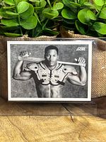 Front of 1990 Score Bo Jackson card in sleeve