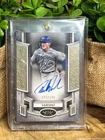 Front of 2024 Topps Tier One Break Out Autograph Daulton Varsho card in magnetic case