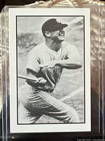 Front view of Mickey Mantle 1984 Renata Galasso baseball card