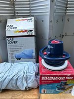 Wolf cab cover box, folded cab cover, Waxmaster 900 box