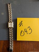 Full view of Cardinal ladies wristwatch showing bracelet and case