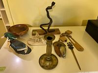 Group shot showing all items on tabletop