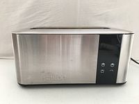 Front view showing Salton branding and touchscreen control panel