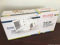 Front of PB211 BK toner cartridge box