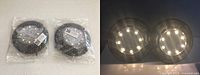 Pair of lights sealed in bubble wrap packaging