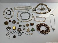 Full layout of all jewelry pieces