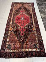Full view of rug laid flat