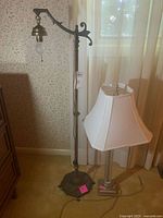 Both lamps side by side showing overall form and heights