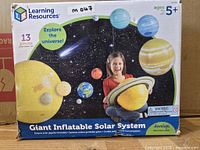 Front of box showing brand, product name, age range