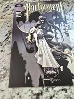 Front cover of Parliament of Justice graphic book with illustrated characters on cover.