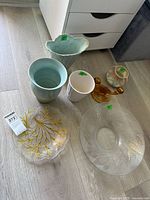 Group shot showing all seven items