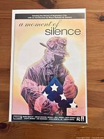 Front cover showing title, firefighter artwork, bag and board