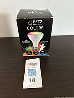 Front of retail box showing brand, WiFi and multicolor capabilities