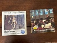 Front covers of both LPs