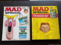 Front covers of MAD Special Nos. 10 and 9