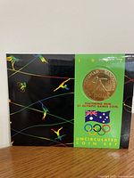 Front cover of unopened 1992 Royal Australian Mint uncirculated coin set