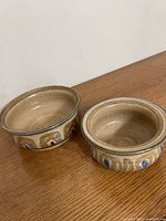 Both K. Graham bowls side by side