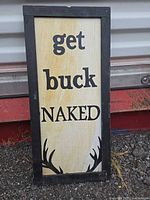 Front view showing design, frame and wear