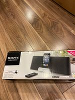Front of sealed Sony RDP-T50iPN retail box