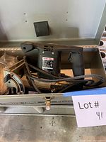 Plate joiner, biscuits, and case overview