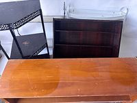 Group shot of all four shelving units