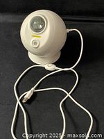 Spherical projector with attached USB cable and inline switch