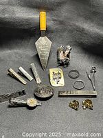 overview of all dresser items on black backdrop