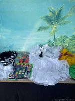 Overview of all items on table